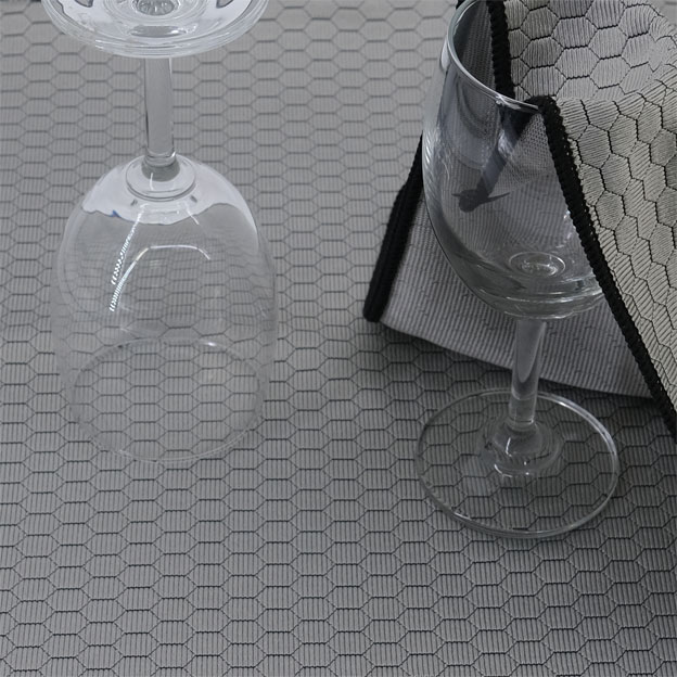 Professional Microfiber Wine Glass Fine Polishing Cloth